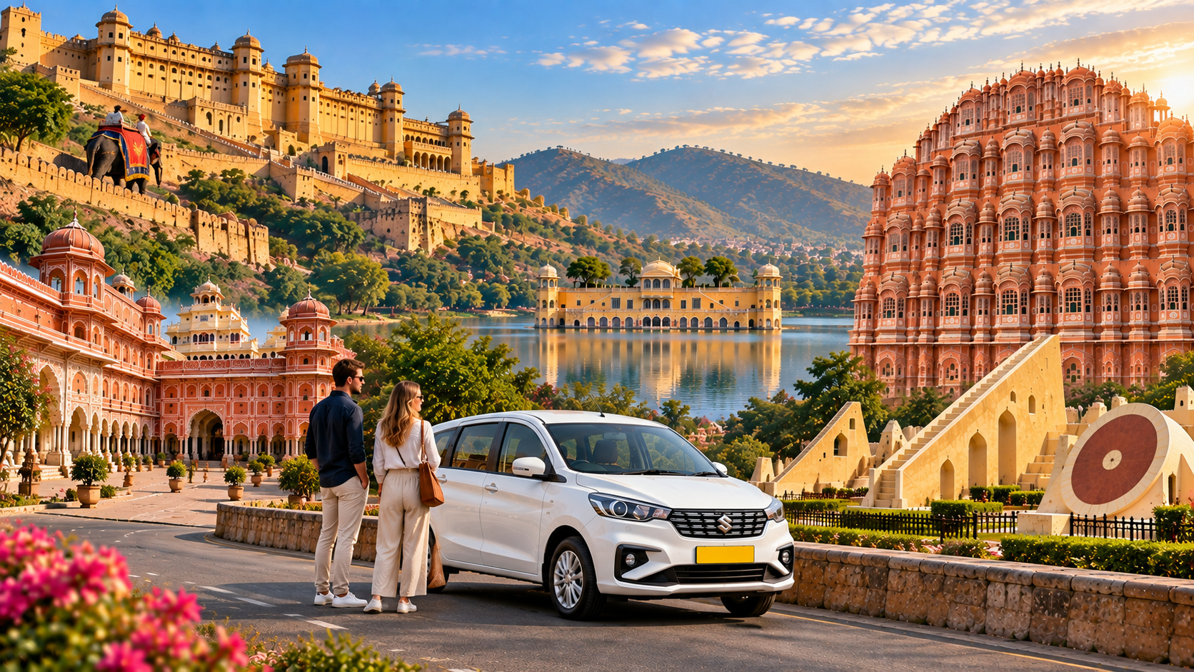 Private Jaipur Day Tour from Delhi with Private Transportation: Amber Fort, City Palace, Hawa Mahal tour package — photo 4